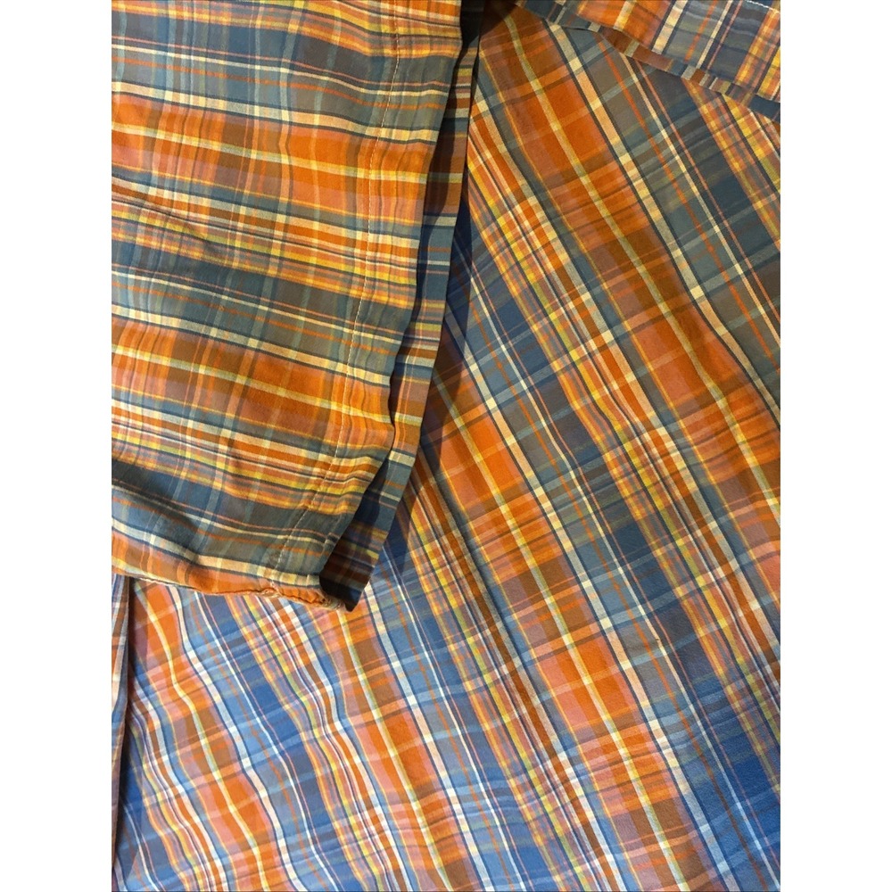 US Polo Association Mens Plaid Button Down Short Sleeve Shirt Size 2xl - Picture 11 of 11